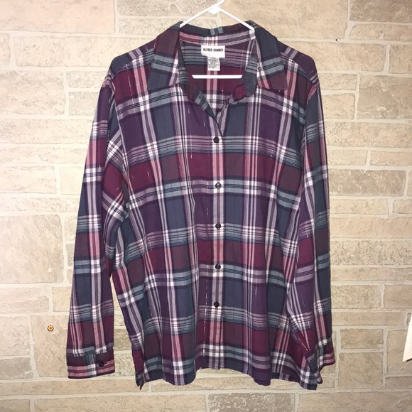 Alfred Dunner Tops - Alfred Dunner Button Down Shirt